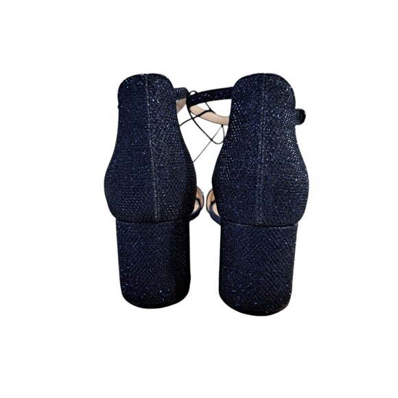 I. Miller Women's Emily Heeled Sandal Navy Size 5m - Picture 6 of 9